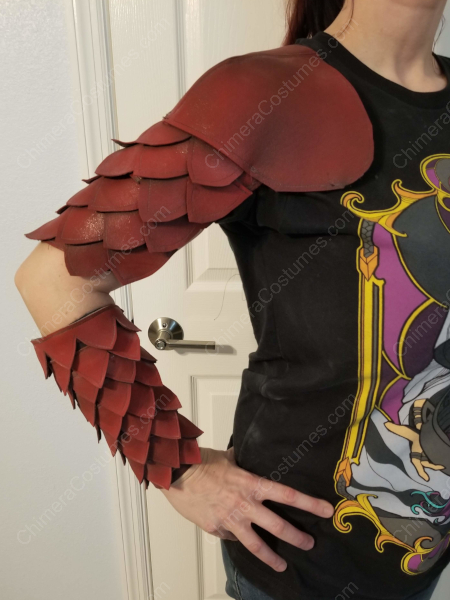 The Knight's Valor helmet, accompanied by matching bracers, greaves, and pauldrons, showcasing the meticulous craftsmanship of medieval armor.